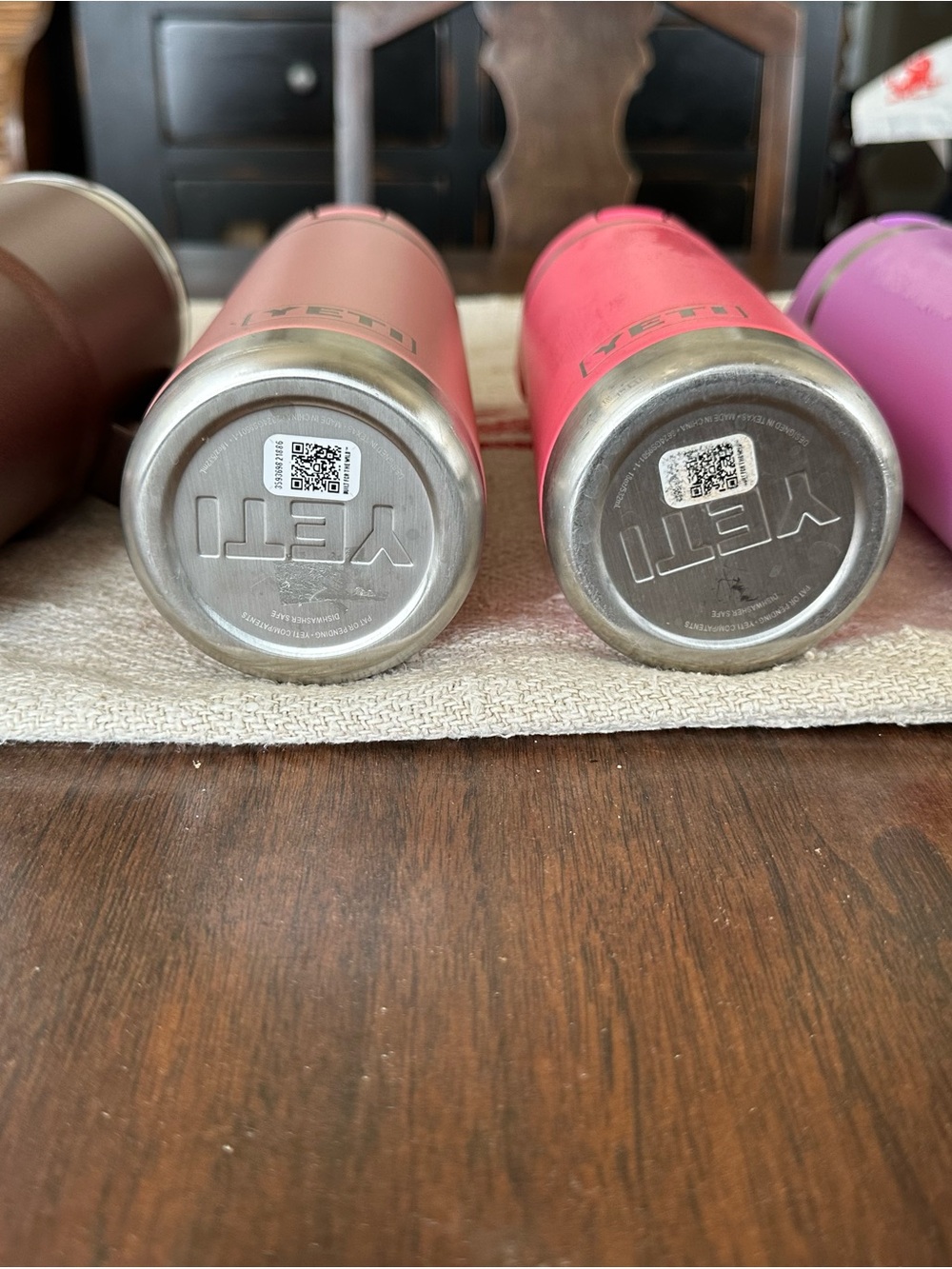 Yeti Drinkware Set in Brown, Dusty Pink, Hot Pink & Purple - Picture 2 of 16